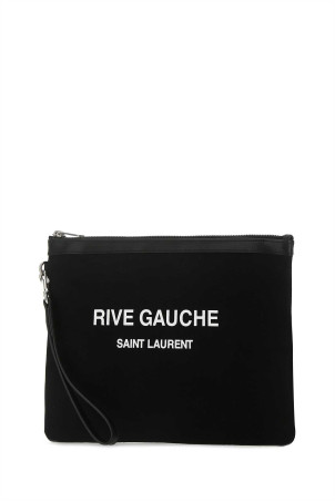 Чорна сумочка Rive Gauche SAINT LAURENT (58136996NAE) Чорна сумочка Rive Gauche SAINT LAURENT (58136996NAE)