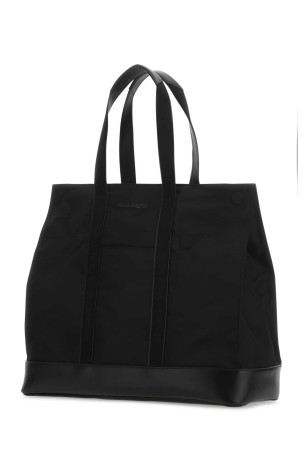 Black fabric shopping bag Black ALEXANDER MCQUEEN (6831131AAE7) Black fabric shopping bag Black ALEXANDER MCQUEEN (6831131AAE7)