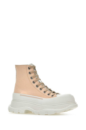 Skin pink canvas Tread Slick sneakers ALEXANDER MCQUEEN (697080W4TGS) Skin pink canvas Tread Slick sneakers ALEXANDER MCQUEEN (697080W4TGS)