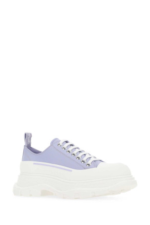Lilac leather Tread Slick sneakers ALEXANDER MCQUEEN (702042WHZ62) Lilac leather Tread Slick sneakers ALEXANDER MCQUEEN (702042WHZ62)