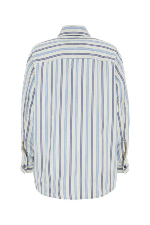 Embroidered silk oversize padded shirt BOTTEGA VENETA (778671V3OP0) Embroidered silk oversize padded shirt BOTTEGA VENETA (778671V3OP0)