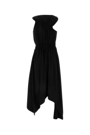 Black jersey dress Black ALEXANDER MCQUEEN (806494QLADD) Black jersey dress Black ALEXANDER MCQUEEN (806494QLADD)