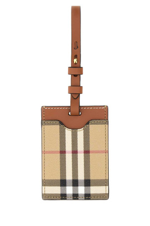 Printed canvas porte adresse plate Multicolor BURBERRY (8073976)