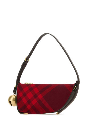 Вышитая холщовая мини-сумка через плечо BURBERRY (8079161) Вышитая холщовая мини-сумка через плечо BURBERRY (8079161)