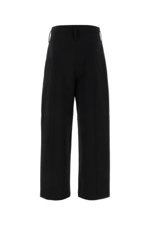 Black stretch cotton wide-leg pant Black PHILOSOPHY DI LORENZO SERAFINI (A03242126) Black stretch cotton wide-leg pant Black PHILOSOPHY DI LORENZO SERAFINI (A03242126)