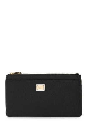Black leather card holder Black DOLCE & GABBANA (BI1265A1001) Black leather card holder Black DOLCE & GABBANA (BI1265A1001)