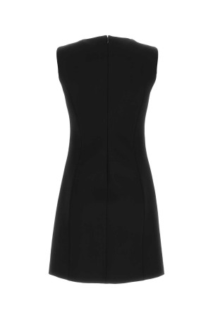 Черное мини-платье из эластичного вискозного смесового материала GIVENCHY (BW21HF30RB) Черное мини-платье из эластичного вискозного смесового материала GIVENCHY (BW21HF30RB)