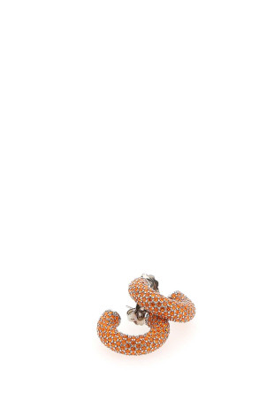 Embellished metal mini Cameron earrings AMINA MUADDI (CAMERONHOOPMINI) Embellished metal mini Cameron earrings AMINA MUADDI (CAMERONHOOPMINI)