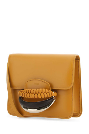 Mustard leather Kattie clutch CHLOE (CHC22US500H27) Mustard leather Kattie clutch CHLOE (CHC22US500H27)
