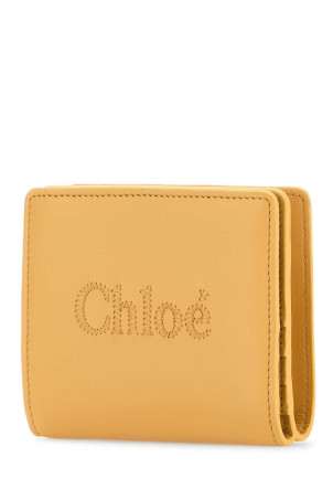 Peach leather wallet CHLOE (CHC23SP867I10) Peach leather wallet CHLOE (CHC23SP867I10)