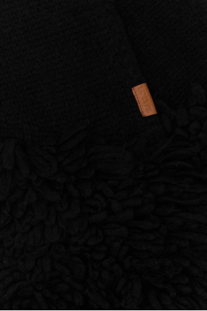 Шарф из черной альпаки Black LOEWE (F540257X30) Шарф из черной альпаки Black LOEWE (F540257X30)
