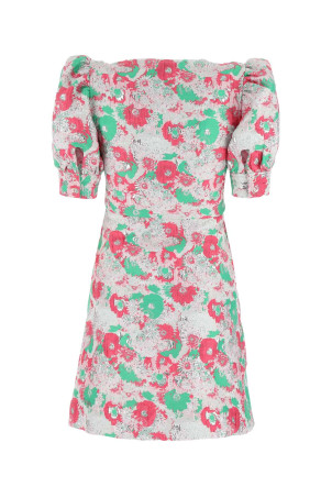 Embroidered polyester blend mini dress GANNI (F7640) Embroidered polyester blend mini dress GANNI (F7640)