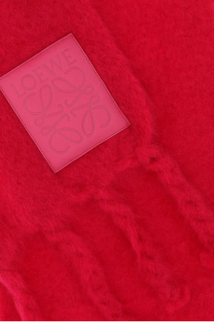 Шарф з суміші мохеру та фуксії LOEWE (F811257X07) Шарф з суміші мохеру та фуксії LOEWE (F811257X07)