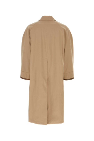 Cappuccino cotton reversible trench coat FENDI (FF0741APNG) Cappuccino cotton reversible trench coat FENDI (FF0741APNG)