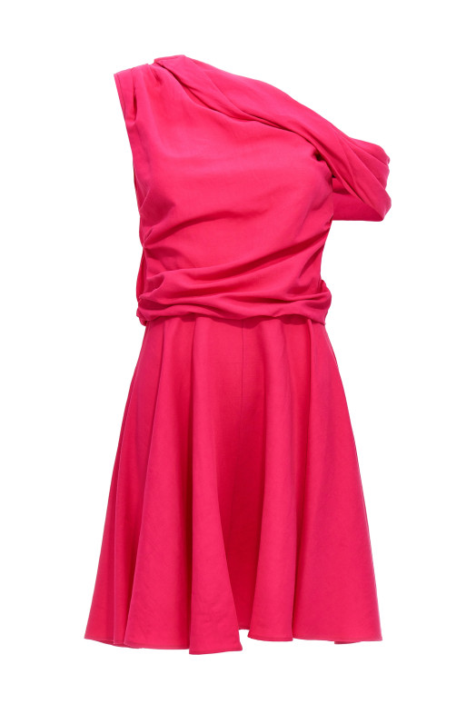 Сукня з драпірованим вирізом, фуксія ROCHAS (ROWW50220ARW148673)