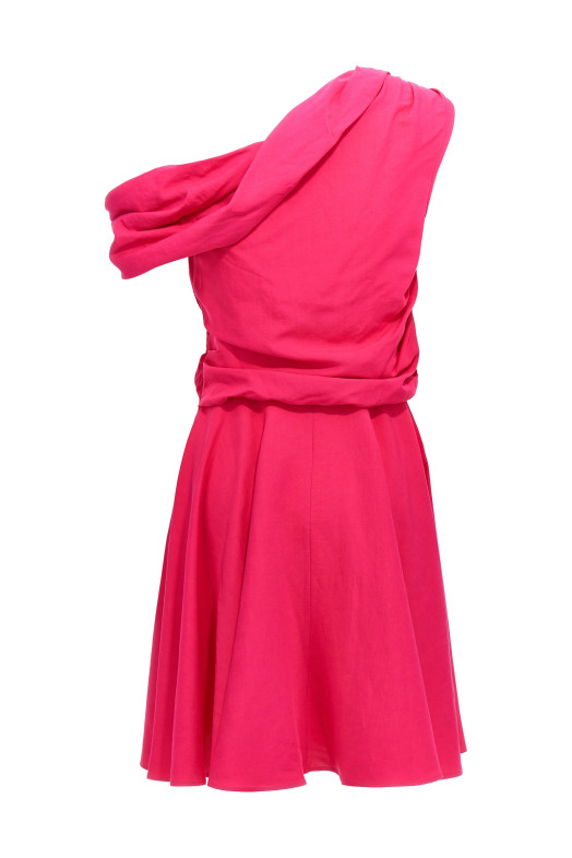 Сукня з драпірованим вирізом, фуксія ROCHAS (ROWW50220ARW148673)