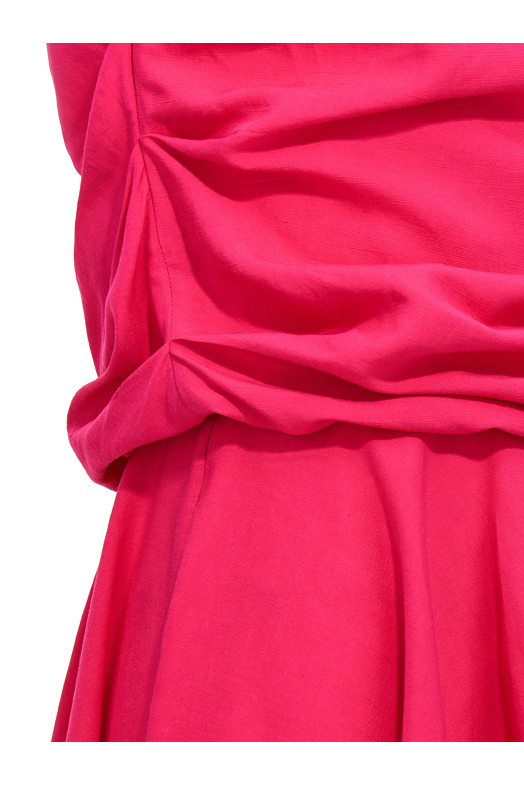 Сукня з драпірованим вирізом, фуксія ROCHAS (ROWW50220ARW148673)