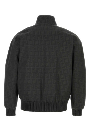 Embroidered polyester blend bomber jacket FENDI (FW1333ASCK) Embroidered polyester blend bomber jacket FENDI (FW1333ASCK)