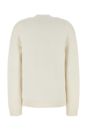 White cashmere blend cardigan FENDI (FZE505ASJJ) White cashmere blend cardigan FENDI (FZE505ASJJ)