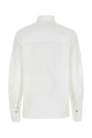 Белая рубашка из поплина White JIL SANDER (J02DL0149J45002) Белая рубашка из поплина White JIL SANDER (J02DL0149J45002)