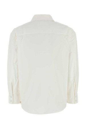 Белая рубашка из поплина White JIL SANDER (J02DL0199J45002) Белая рубашка из поплина White JIL SANDER (J02DL0199J45002)