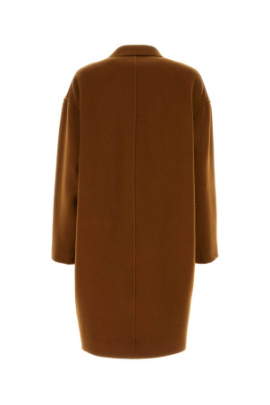 Карамельный пальто из смешанной шерсти Efegozi ISABEL MARANT (MA0030FFB3D03I) Карамельный пальто из смешанной шерсти Efegozi ISABEL MARANT (MA0030FFB3D03I)
