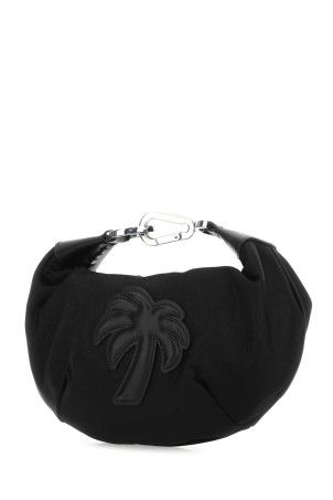 Black fabric Big Palm handbag Black PALM ANGELS (PWNX004S23FAB001) Black fabric Big Palm handbag Black PALM ANGELS (PWNX004S23FAB001)
