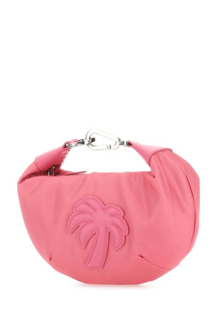 Dark pink fabric Big Palm handbag PALM ANGELS (PWNX004S23FAB002) Dark pink fabric Big Palm handbag PALM ANGELS (PWNX004S23FAB002)