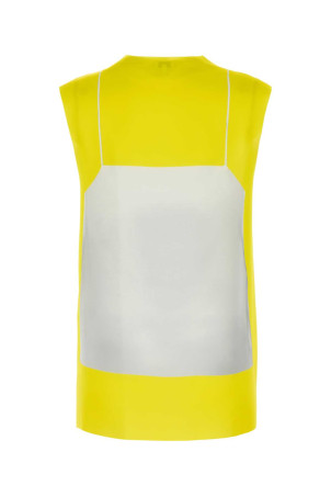 Fluo yellow satin top LOEWE (S359Y07X63) Fluo yellow satin top LOEWE (S359Y07X63)