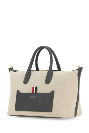 Пісочна полотняна невелика сумка THOM BROWNE (UAG164AF0492) Пісочна полотняна невелика сумка THOM BROWNE (UAG164AF0492)