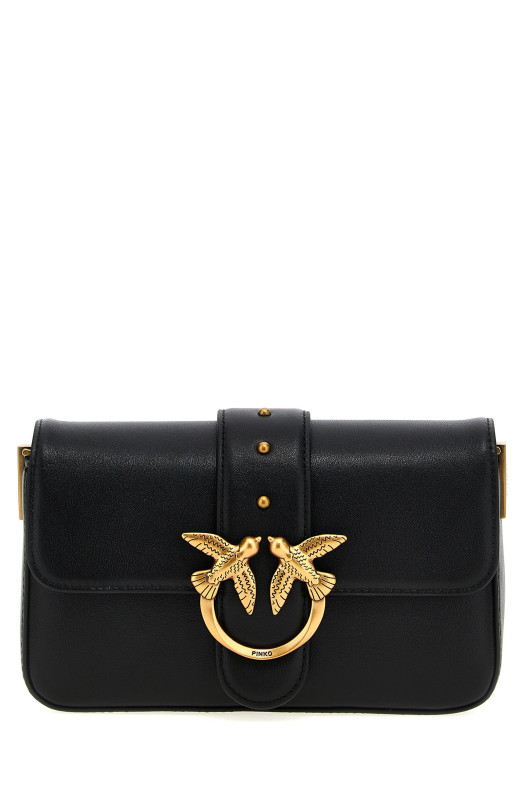 Сумка через плече PINKO 'Love One mini' чорна 104340A0QOZ99Q Сумка через плече PINKO 'Love One mini' чорна 104340A0QOZ99Q