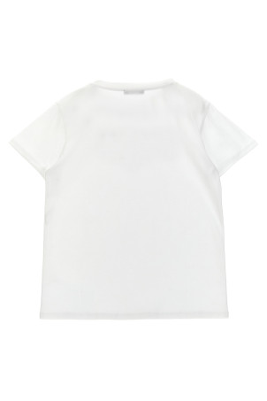 Футболка BALMAIN KIDS 'Balmain Vintage' чорно-сіра BW8A21Z0116100OR Футболка BALMAIN KIDS 'Balmain Vintage' чорно-сіра BW8A21Z0116100OR