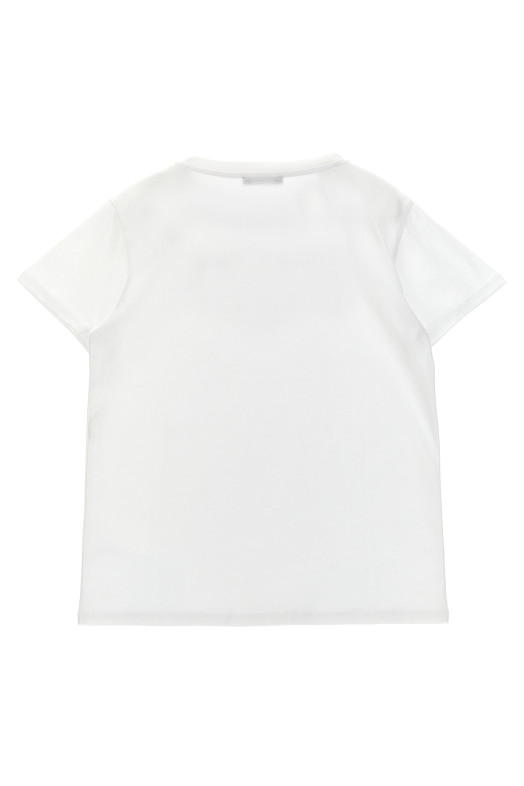 Футболка BALMAIN KIDS 'Balmain Vintage' чорно-сіра BW8A21Z0116100OR Футболка BALMAIN KIDS 'Balmain Vintage' чорно-сіра BW8A21Z0116100OR