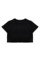 Футболка з тисненням логотипу чорно-сіра BALMAIN KIDS BW8A61Z0082930BC Футболка з тисненням логотипу чорно-сіра BALMAIN KIDS BW8A61Z0082930BC