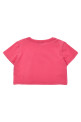 Футболка з тисненням логотипу Fuchsia BALMAIN KIDS BW8A61Z008250VRS Футболка з тисненням логотипу Fuchsia BALMAIN KIDS BW8A61Z008250VRS