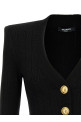 Кардиган BALMAIN 'Chiocciola' Чорний DF1KL007KB070PA Кардиган BALMAIN 'Chiocciola' Чорний DF1KL007KB070PA