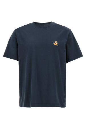Футболка MAISON KITSUNE 'Speedy Fox' синяя MM00125KJ0008P476 Футболка MAISON KITSUNE 'Speedy Fox' синяя MM00125KJ0008P476