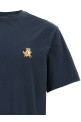 Футболка MAISON KITSUNE 'Speedy Fox' Синя MM00125KJ0008P476 Футболка MAISON KITSUNE 'Speedy Fox' Синя MM00125KJ0008P476