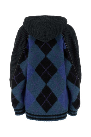 Embroidered stretch cotton blend oversize sweater Y PROJECT (206SW005Y64) Embroidered stretch cotton blend oversize sweater Y PROJECT (206SW005Y64)
