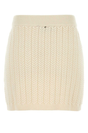 Мини-юбка Earry1 из смешанной шерсти цвета слоновой кости SPORTMAX (2422306022600) Мини-юбка Earry1 из смешанной шерсти цвета слоновой кости SPORTMAX (2422306022600)
