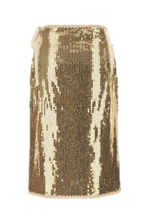 Embellished mesh skirt PRADA (P120WRSOOO16NQ) Embellished mesh skirt PRADA (P120WRSOOO16NQ)