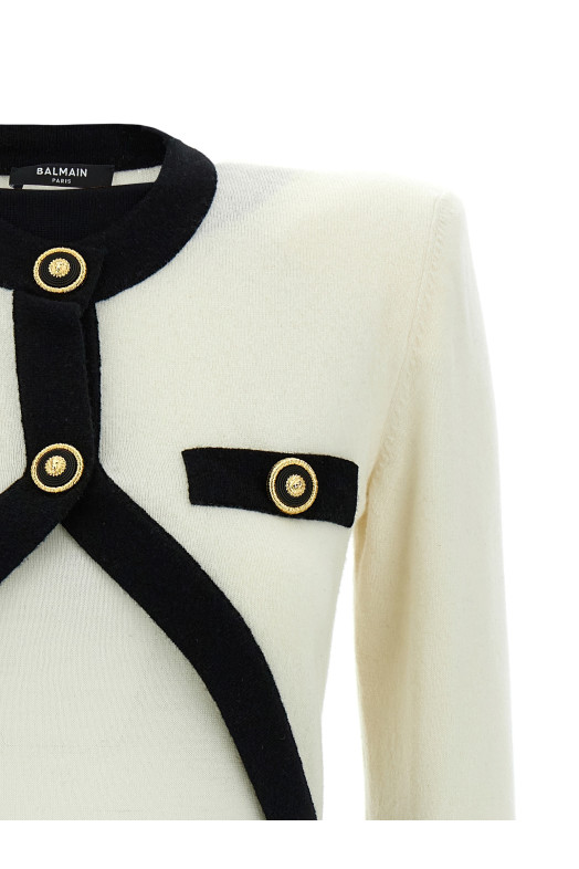 'Filo Leone Catena' dress Black-grey 'Filo Leone Catena' dress Black-grey