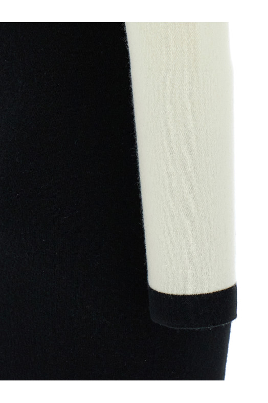 'Filo Leone Catena' dress Black-grey 'Filo Leone Catena' dress Black-grey