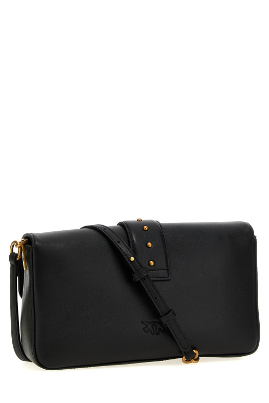 Сумка через плече PINKO 'Love One mini' чорна 104524A0QOZ99Q Сумка через плече PINKO 'Love One mini' чорна 104524A0QOZ99Q