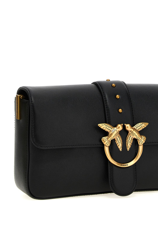 Сумка через плече PINKO 'Love One mini' чорна 104524A0QOZ99Q Сумка через плече PINKO 'Love One mini' чорна 104524A0QOZ99Q