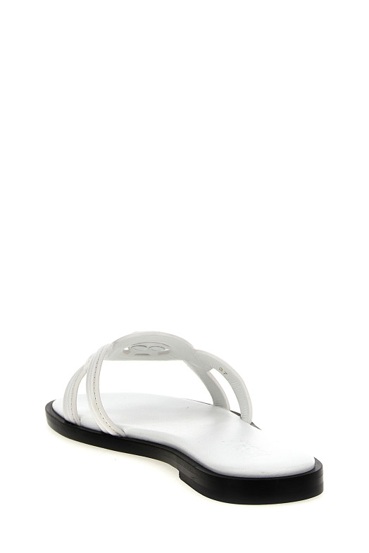Босоніжки VERSACE 'Medusa '95' Білий 1018364DVT2P1W560 Босоніжки VERSACE 'Medusa '95' Білий 1018364DVT2P1W560