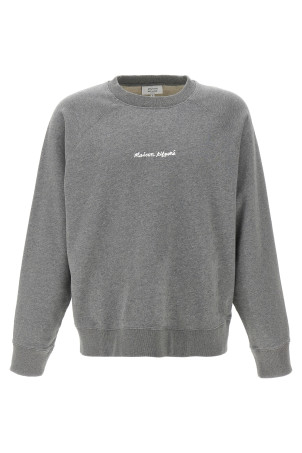 Logo embroidery sweatshirt Gray Logo embroidery sweatshirt Gray