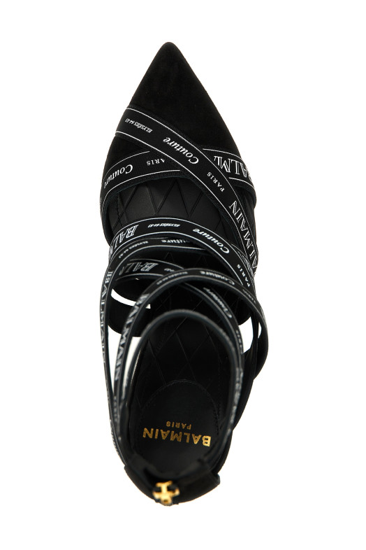 Туфлі-човники з принтом BALMAIN  Туфлі-човники з принтом BALMAIN