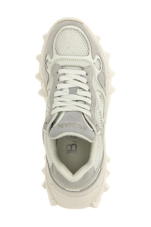 Кросівки BALMAIN 'B-East' Білі DN1VI714TCCH0FB Кросівки BALMAIN 'B-East' Білі DN1VI714TCCH0FB