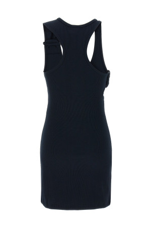 Платье COURREGES 'Double Buckele 90's rib' Синий 125JRO550JS01947075 Платье COURREGES 'Double Buckele 90's rib' Синий 125JRO550JS01947075